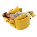 Moon Chair Leather - Rocking, Swivel, Recliner Chair