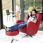 Romeo Leather Chair from Fama