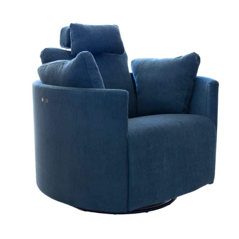 Moonrise modern rocker recliner & swivel chair from Fama