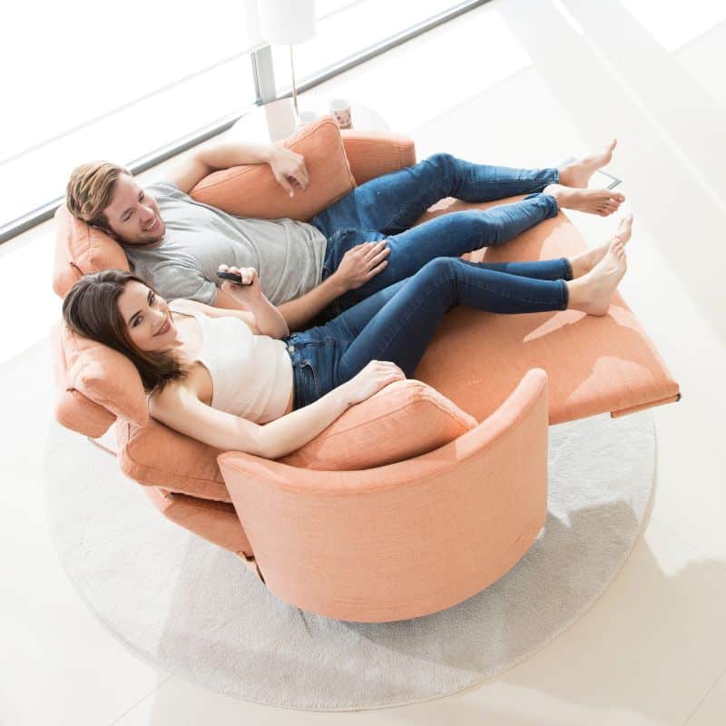 Moonrsie XL rocking recliner sofa