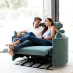 Moonrsie XL rocking recliner sofa