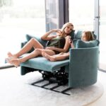 Moonrsie XL rocking recliner sofa