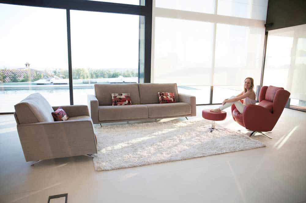 Boston B - 4 Seater Sofa By Fama 261cm - Image 3