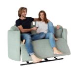 Moonrsie XL rocking recliner sofa