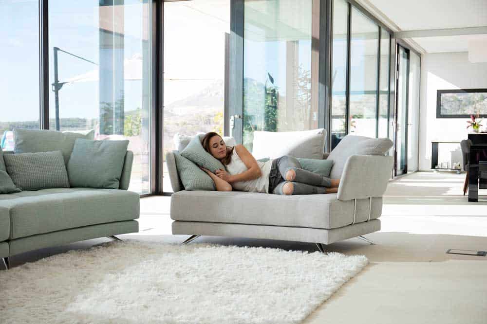 Pacific Y Curved 3 Seater Sofa from Fama (251cm) - Image 5