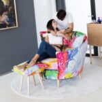 Volta swivel chair from Fama