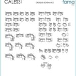 Calessi sofa dimensions from Fama - Mia Stanza