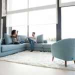 Komba armchair on legs from Fama