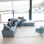 Komba armchair on legs from Fama
