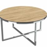 Talia Coffee Table Clear Oak
