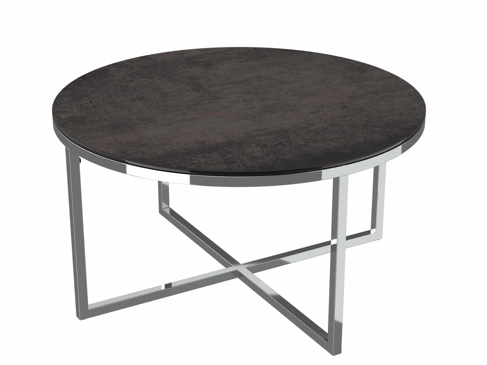 Talia Coffee Table Steel Ceramic