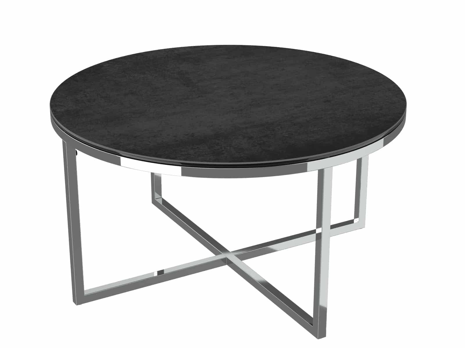 Talia Coffee Table - Titanium Ceramic