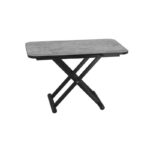 Enora Coffee Dining Table - Silver