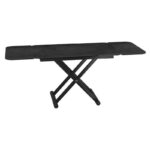 Enora Coffee Dining Table - Titanium