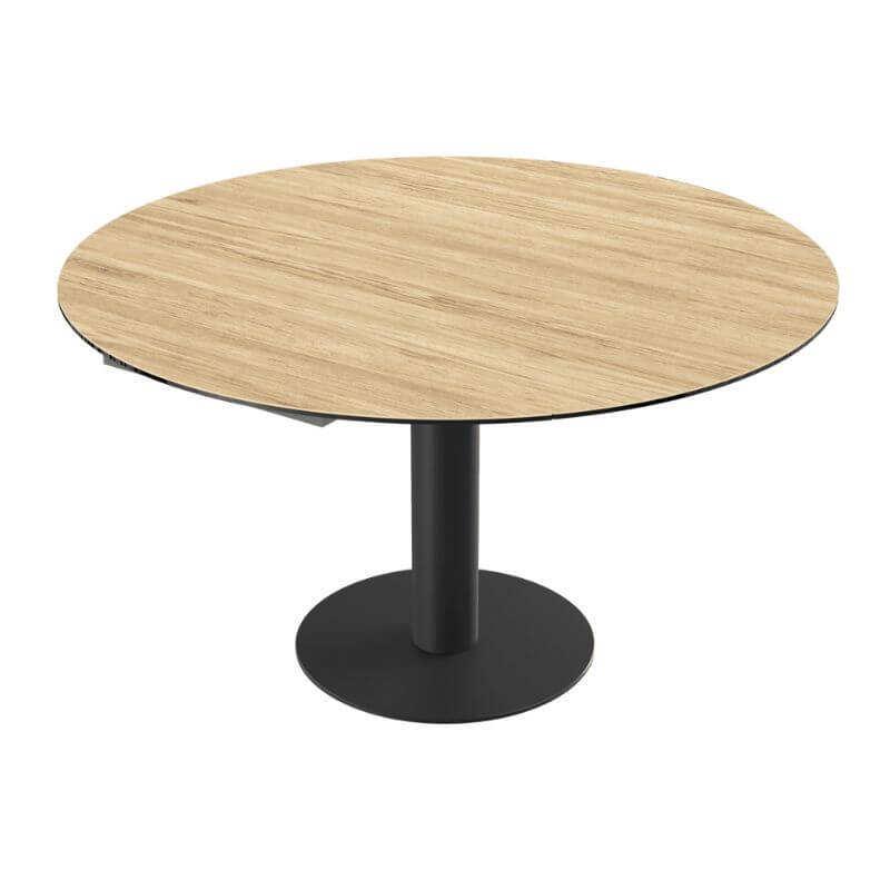 Luna Table - Ceramic Clear Oak