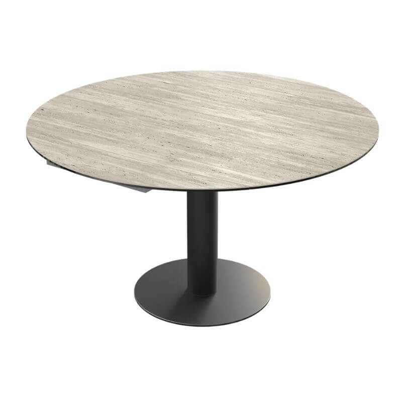 Luna Table - Travertine Ceramics