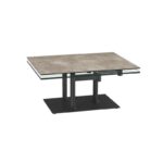Opera Cearmic Coffee Table - Argile Closed