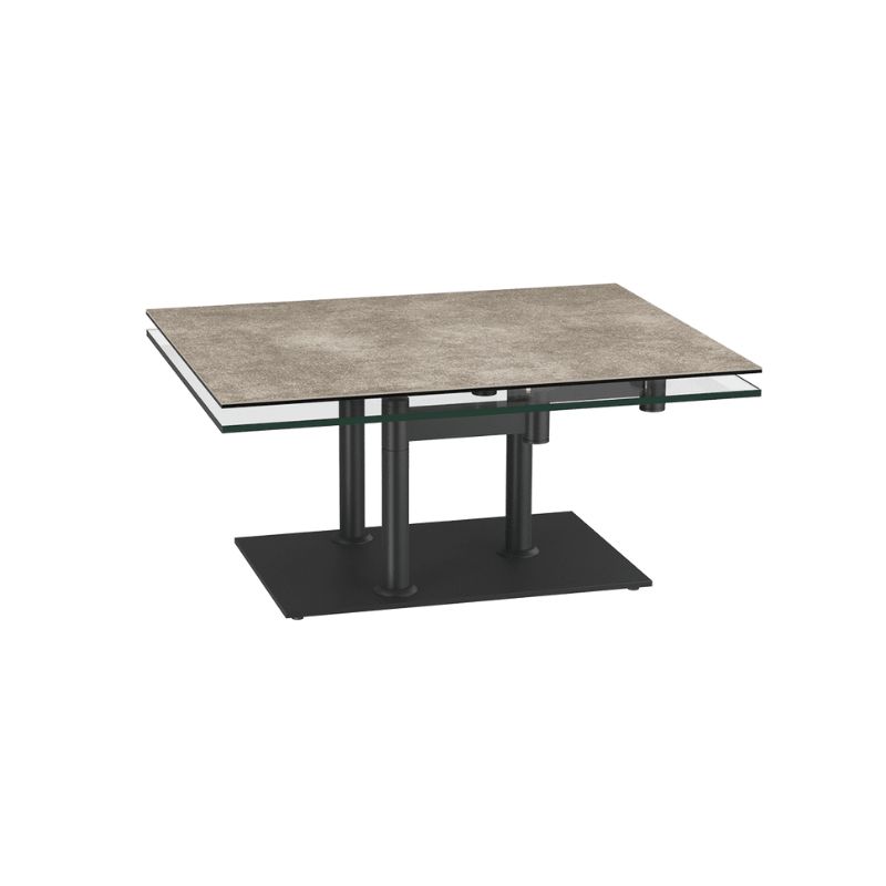 Opera Cearmic Coffee Table - Argile Closed