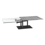 Opera Cearmic Coffee Table - Silver