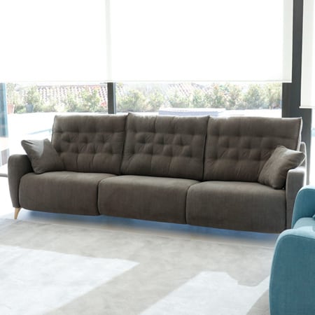 Avalon Fabric sofa range - Optional Electric Recliners - Design Your Own Bespoke Sofa