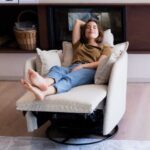Nadia recliner armchair from Fama
