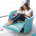 Moonrise Leather recliner chair from Fama