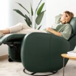 Kim Leather recliner from Fama