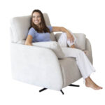 Adan Recliner & Swivel Chair from Fama
