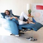 Adan recliner chair from Fama