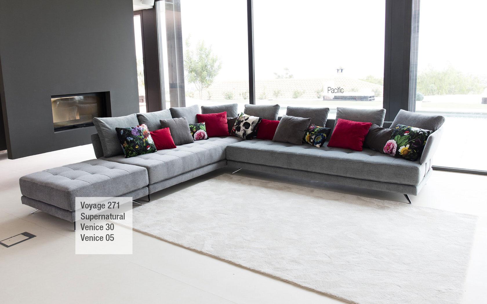Pacific AL1+AZ1 Corner Sofa from Fama (253cm x 357cm) - Image 5
