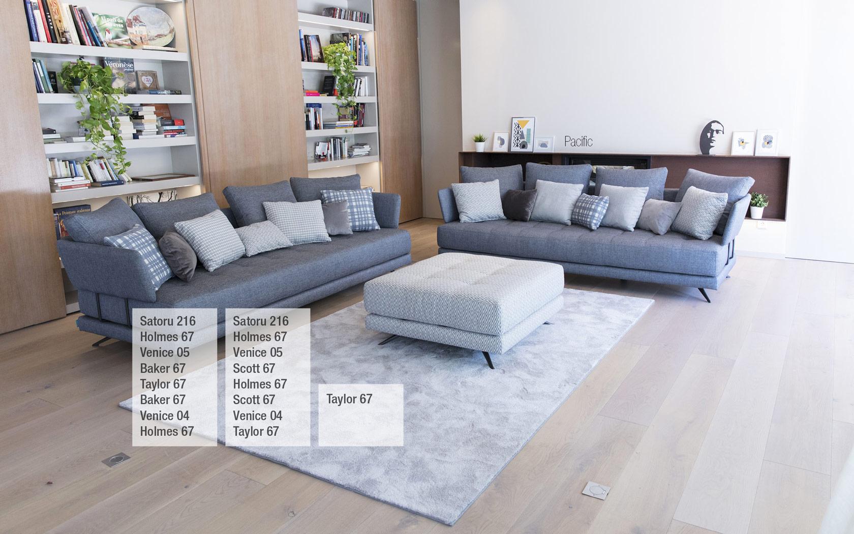Pacific AL1+AZ1 Corner Sofa from Fama (253cm x 357cm) - Image 6
