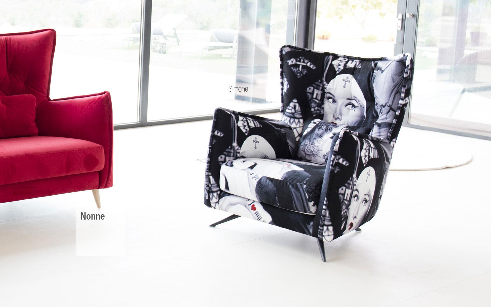 Simone E - You&Me Armchair from Fama (120cm) - Image 4