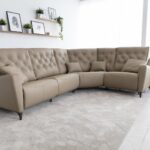 Avalon leather sofa from Fama