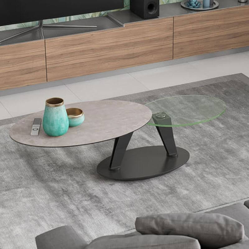 Ovalia Coffee Table Argile Ceramics & Glass