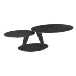 Ovalia Coffee Table Titanium Ceramics