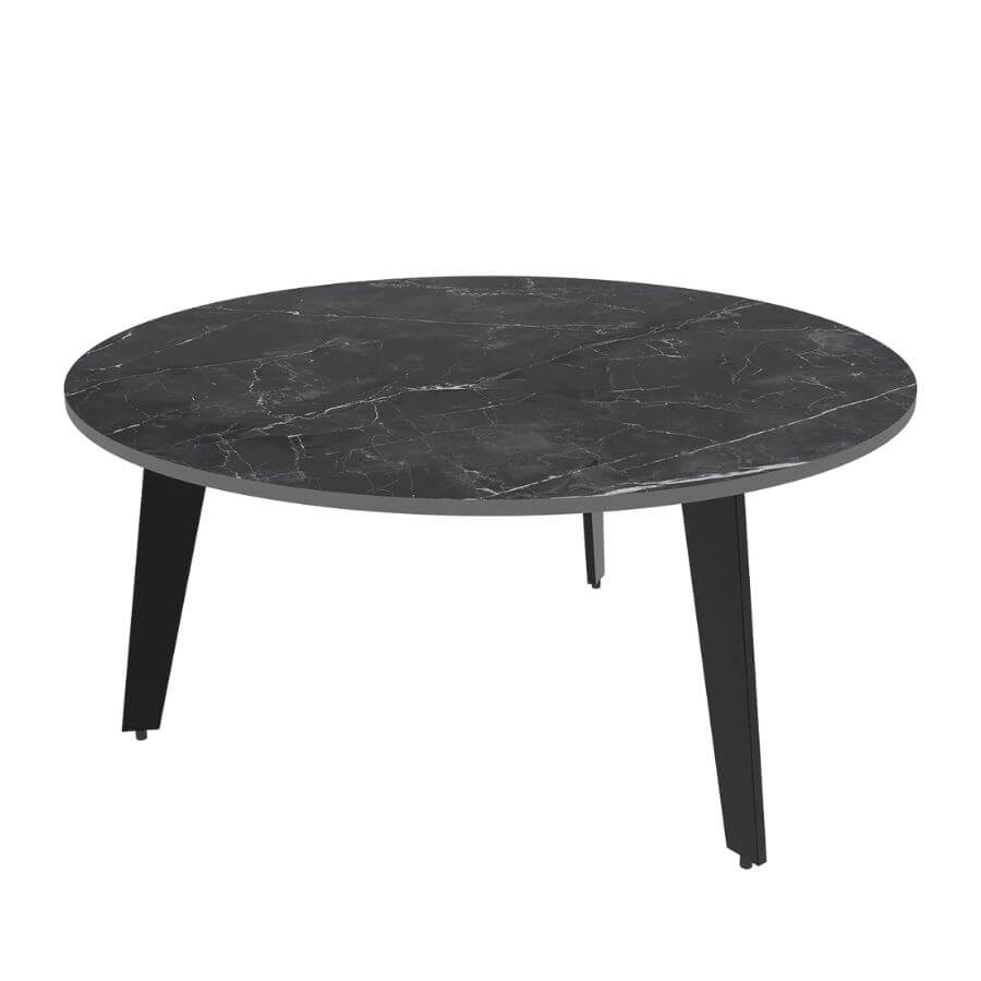 Tosca Ronde Coffee Table - Marquina Marble