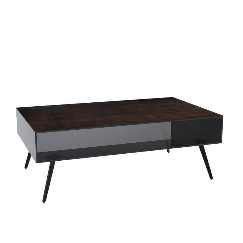 Boston coffee table - Dark Steel Ceramic