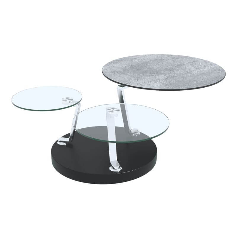 Cadran Coffee Table - Silver