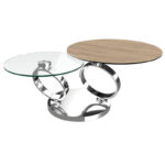 Eolia Coffee Table - Clear Oak