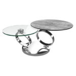 Eolia Coffee Table - Silver