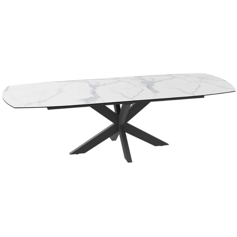 Phoenix extending dining table - Matt Marble