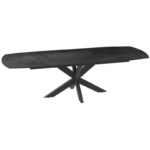 Phoenix extending dining table - Titanium Ceramic