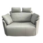 Moonrise XL Leather rocking recliner sofa