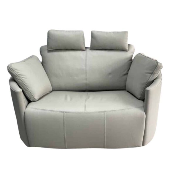 Moonrise XL Leather rocking recliner sofa