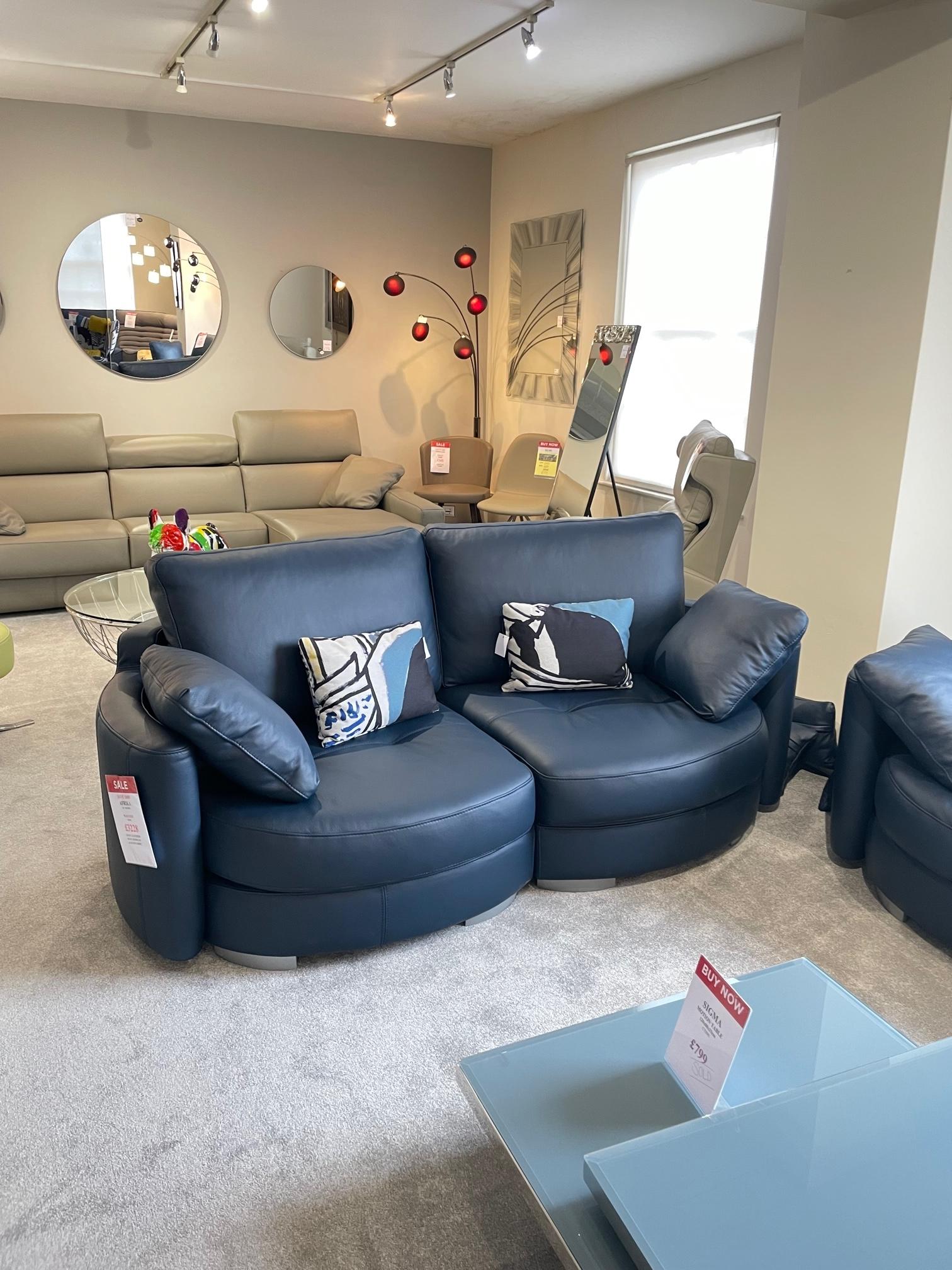 Afrika B1+B2 Fabric - 4 seater sofa from Fama 210cm - Image 5