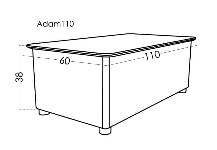 Fama tab - Adam 110 Lifting Top Coffee Table - Image 6