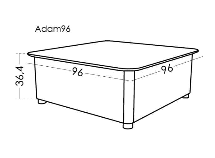 Fama Tab - Adam 96 Lifting Top Coffee Table - Image 6