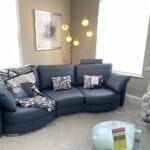 afrika leather sofa from Fama