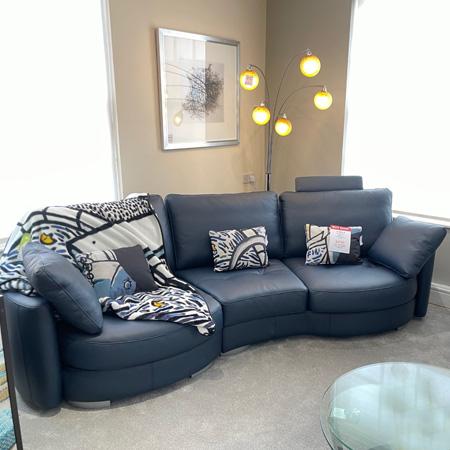 Afrika Leather Sofa Range From Fama - Design Your Own Bespoke Sofa