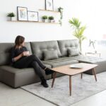 Arianne leather sofa from Fama